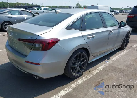 2025 Honda Civic Sport из США, поврежденный, VIN 2HGFE2F55SH573227